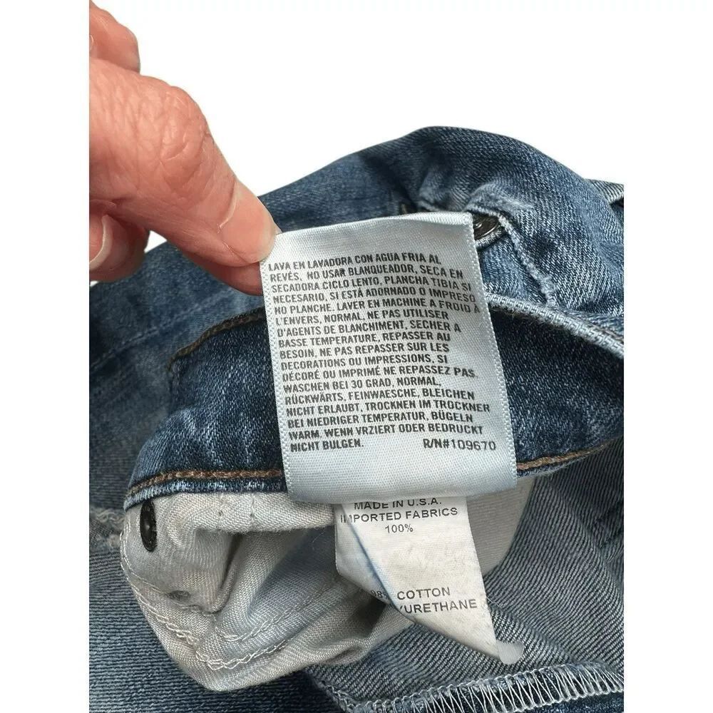Citizens of Humanity Premium Vintage Corey Slouchy Slim Distressed Jean Size 26 - Picture 14 of 15